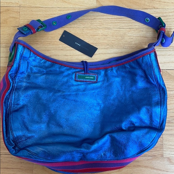 Marc Jacobs Blue Metallic shoulder bag - Picture 4 of 10